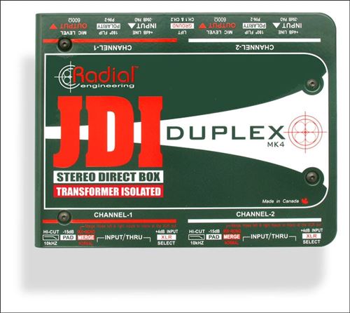 Radial Jdi Duplex Di Passive Boîtes De Direct - Image 1