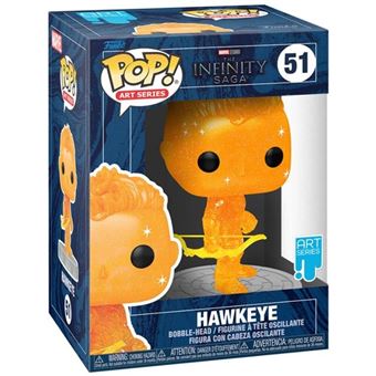 Figurine Funko Pop! - N°51 - Infinity Saga - Hawkeye (or)