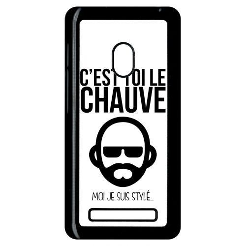 Coque asus zenfone 5 c est toi le chauve moi je suis styl 2