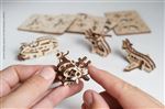 Puzzle 3D Ugears U Fidgets Aircraft Set de 4 modèles