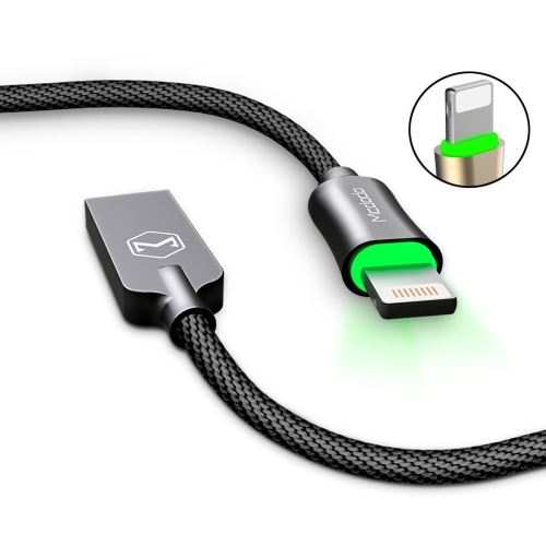 Aicase Câble de synchronisation et de charge USB vers Light avec gaine tressée en nylon, système de déconnexion automatique et Sm