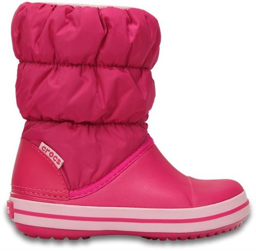 Crocs Enfant Winter Puff Bottes Standard Fit in Candy Rose 14613 6X0 [Child 8]