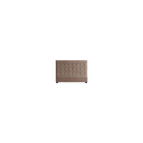 PARIS PRIX T&ecirc;te de lit Luxor 160cm Velours Taupe