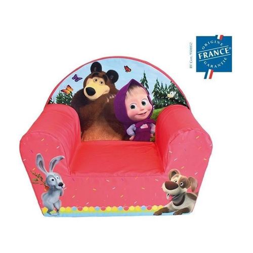 MASHA ET MICHKA Fauteuil club enfant