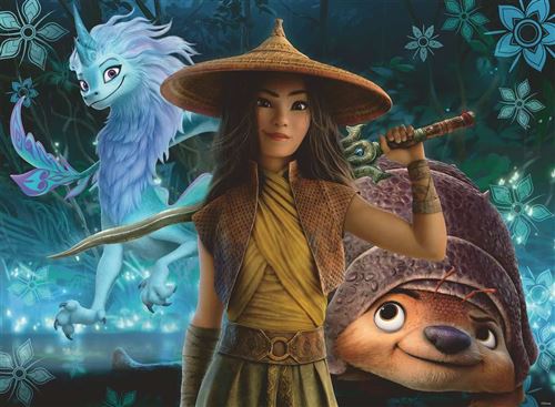 Ravensburger Puzzle 200 P Xxl - Raya, Tuk Tuk Et Sisu / Disney Raya Et Le Dernier Dragon - Image 3
