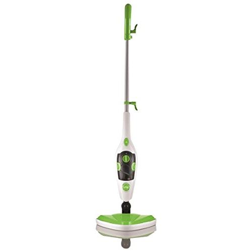 CLEANmaxx 08337 Balai Vapeur 5 en 1 Nettoyeurs à Vapeur Main Nettoyeurs à Vapeur Laveur de Vitres Nettoyant pour Plancher Réservoir d'eau de 350ml et 1.500 Watt