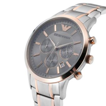 emporio armani renato chronograph watch