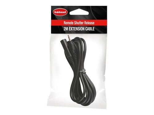 Hahnel 1000749.0 – Câble d'extension de 2 m pour déclencheur par câble
