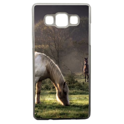 Coque Chevaux Compatible Samsung Galaxy A5 Transparent