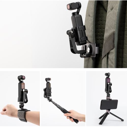 PGYTECH Action Camera Kit de montage universel L support de fixation pour DJI POCKET OSMO