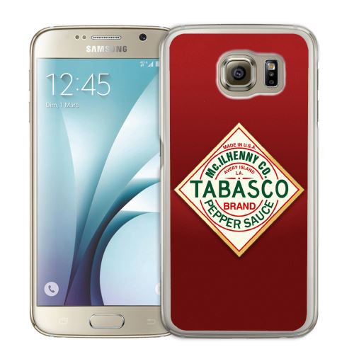Coque pour Samsung Galaxy S6 Edge tabasco