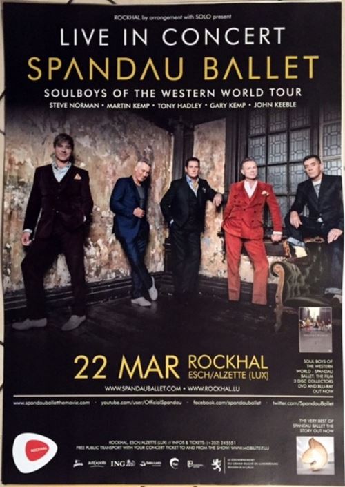 Spandau Ballet - 60x80 cm - AFFICHE / POSTER