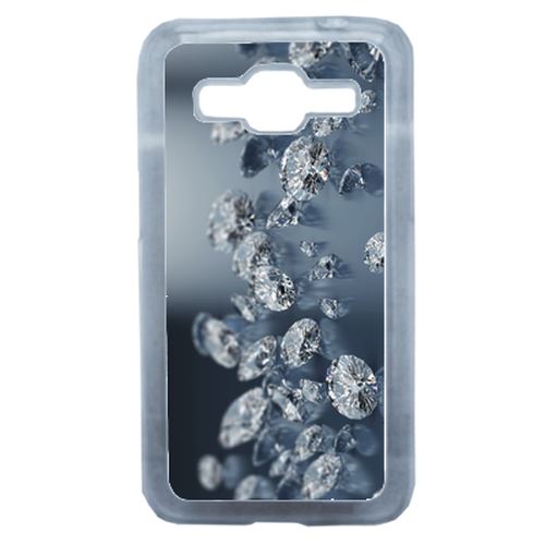 Coque Diamant Pure Compatible Samsung Core Prime Transparent