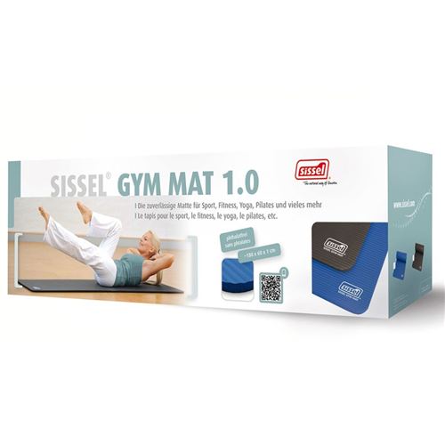 Sissel Tapis de gym 180 x 60 cm Gris SIS-200.005.5