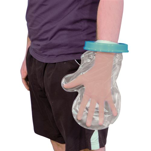 Protection imperméable pour plâtre ou pansement spécial main