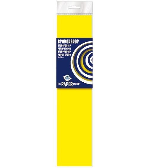Haza Original papier fluorocrêpe The Paper Factory250 cm jaune