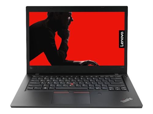Lenovo Thinkpad L480 20Ls - Intel Core i5 - 8250U / Jusqu'À 3.4 Ghz - Win 10 Pro 64 Bits - UHD Graphics 620 - 8 Go Ram - 256 Go SSD Tcg Opal Encryption 2, Nvme - 14" Ips 1920 X 1080 (Full Hd) - Gigabit Ethernet - Wi-Fi 5 - Noir - Clavier : Anglais
