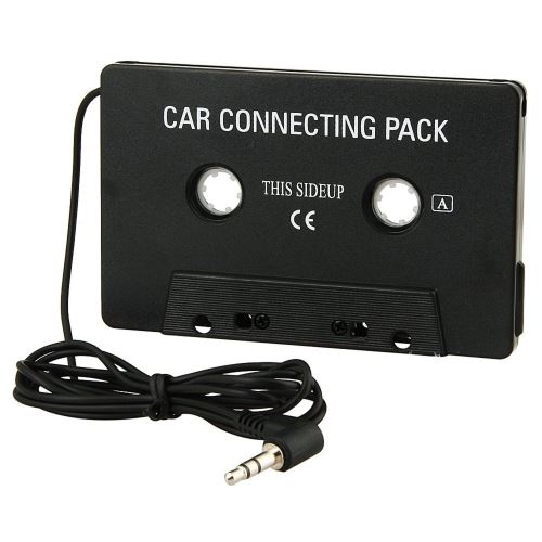 Universel Adaptateur Vshop Autoradio / Cassette / Aux Fiche Jack 3,5 Mm Pour Ipod, Iphone, Baladeur, Lecteurs Mp3, De Cd, De Md Ou De Dat, Téléphones Mobiles