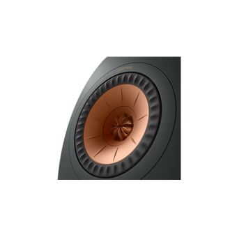 KEF LS50 Meta Noir carbone - Enceintes bibliothèque Hi-Fi passives