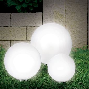 Lampe Boule 20 Cm Solaire Design Luminaires Exterieur Achat
