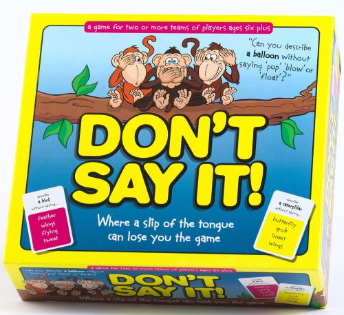 Don't Say It Game - Jeu De Societe (Version Anglaise)