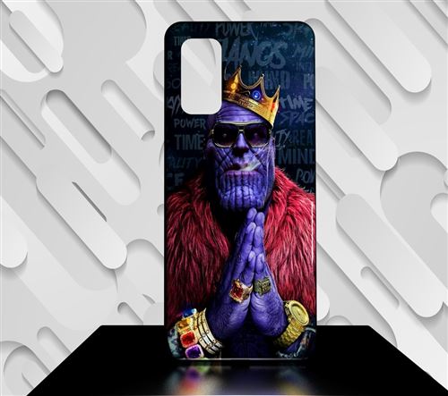 Coque pour Galaxy PLUS S20+ AVENGERS Thanos 50