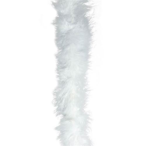 marabout plumes 15g 180cm blanc - 100254