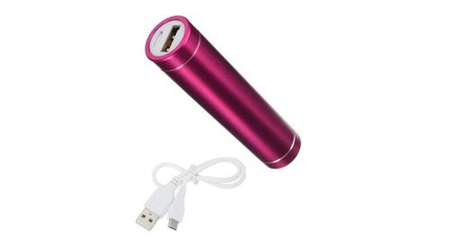 Batterie Chargeur Externe Pour Samsung Galaxy S5 Mini Universel Power Bank 2600mah Avec Cable Usb/mirco Usb Secours Telephone (rose)