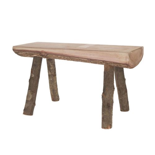 Tabouret à lait en bois de paulownia