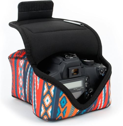 USA Gear FlexSLEEVE Southwest - Étui pour appareil photo - Néoprène
