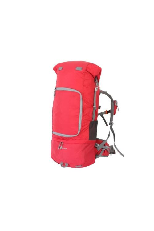 KING CAMP Sac a dos de randonnée Andros 65 - 65 litres - En nylon PU - Rouge