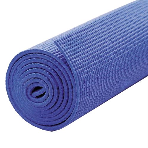 Kabalo tapis de yoga 183cm x 61cm - bleu - Avec bandoulière -