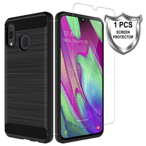 Housse coque pour Samung Galaxy A40 avec Verre trempé protection écran