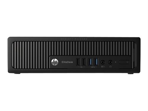 HP EliteDesk 800 G1 - Ordinateur de bureau ultrafin Core i5 4570S / jusqu'à 3.6 GHz - vPro - RAM 4 Go - HDD 500 Go - DVD SuperMulti - HD Graphics 4600