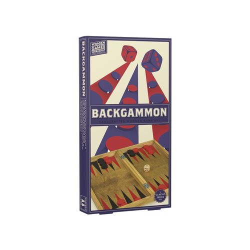 Jeu BACKGAMMON PROFESSOR PUZZLE Multicolore