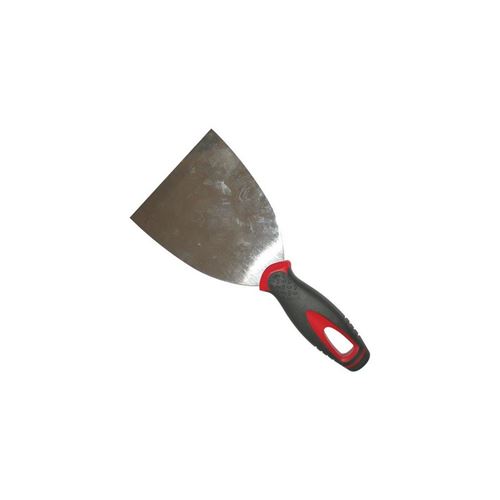  SAVY Couteau &agrave; reboucher inox manche bi-mati&egrave;re larg.6 cm