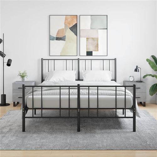 Non Communiqué Gris Vidaxl Tables De Chevet 2Pcs Béton 40X35x47,5Cm Bois D’ingénierie827365