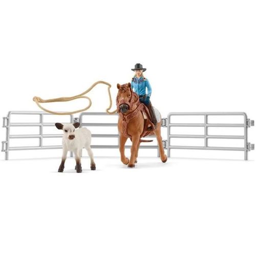 SCHLEICH - Equipe de Cowboy et leurs lassos - 42577 - Gamme Farm World