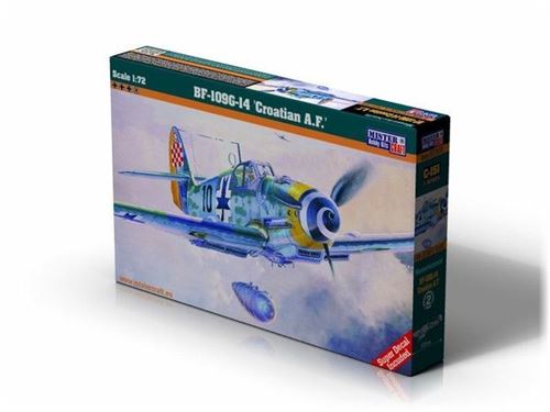 Bf-109g-14 Croatian A.f. - 1:72e - Mistercraft