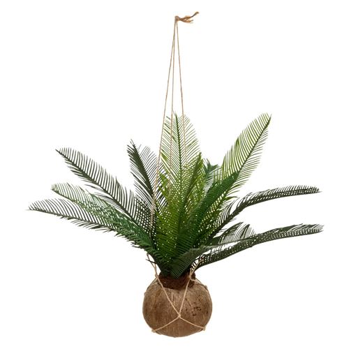 Atmosphera - Palmier Artificiel dans Un Pot Coco H 50 cm