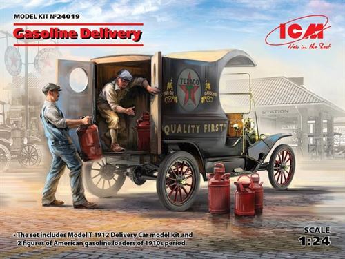 ICM Livraison d'essence, voiture de livraison mod&egrave;le T 1912 avec 2 fi