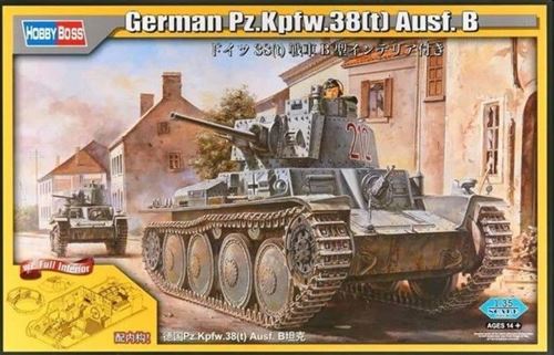 German Panzer Kpfw.38(t) Ausf.b - 1:35e - Hobby Boss