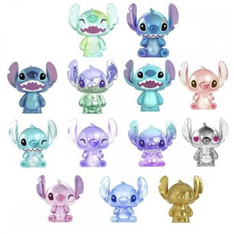 Figurines Assorties Blind Box - Lilo & Stitch - Mini Stitch Pvc Présentoir V2