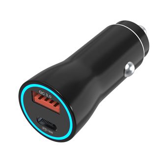 Chargeur Voiture Rapide pour Oppo / Sony / Wiko / Google - Allume cigare  port USB USB C Phonillico® - Accessoire téléphonie pour voiture - Achat &  prix