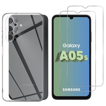 Pack Moxie 1 Housse TPU transparente + 1 verre trempé 2.5D Samsung