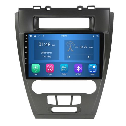 Autoradio RoverOne® Bluetooth CarPlay Android Auto Navigation 4Go RAM 64Go ROM pour Ford Fusion Mondeo Mustang 2009-2012