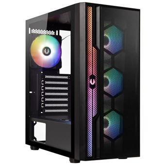 Boitier PC - BITFENIX - Apollo ARGB - Sans alimentation - Moyen tour - Format ATX - Noir - 1