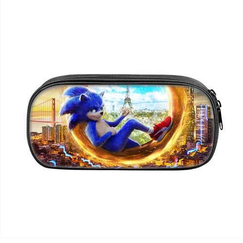 Trousse à crayon Sonic The Hedgehog pour Garçon et Filles (PC5450) 21.5x10x5 cm Multicolore