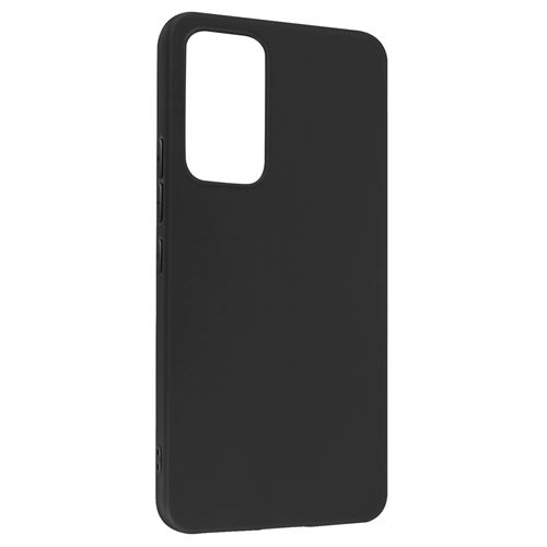 Coque pour Xiaomi 12 Lite Silicone Flexible Finition Mate Anti-traces Avizar noir