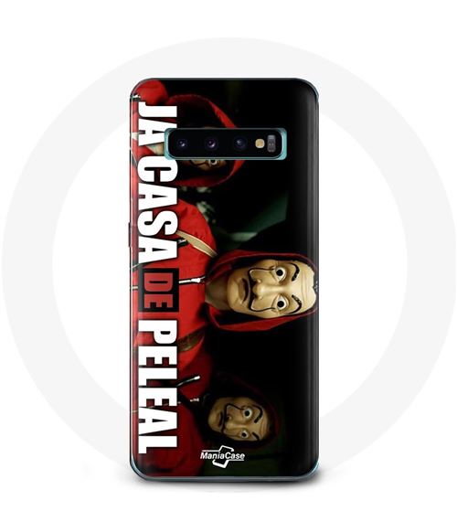 Coque pour Samsung Galaxy S10 edge La casa de papel Le masque dali Maniacase